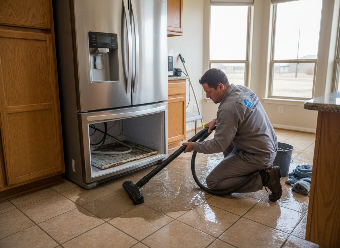 Refrigerator Leak Cleanup in Lubbock, TX