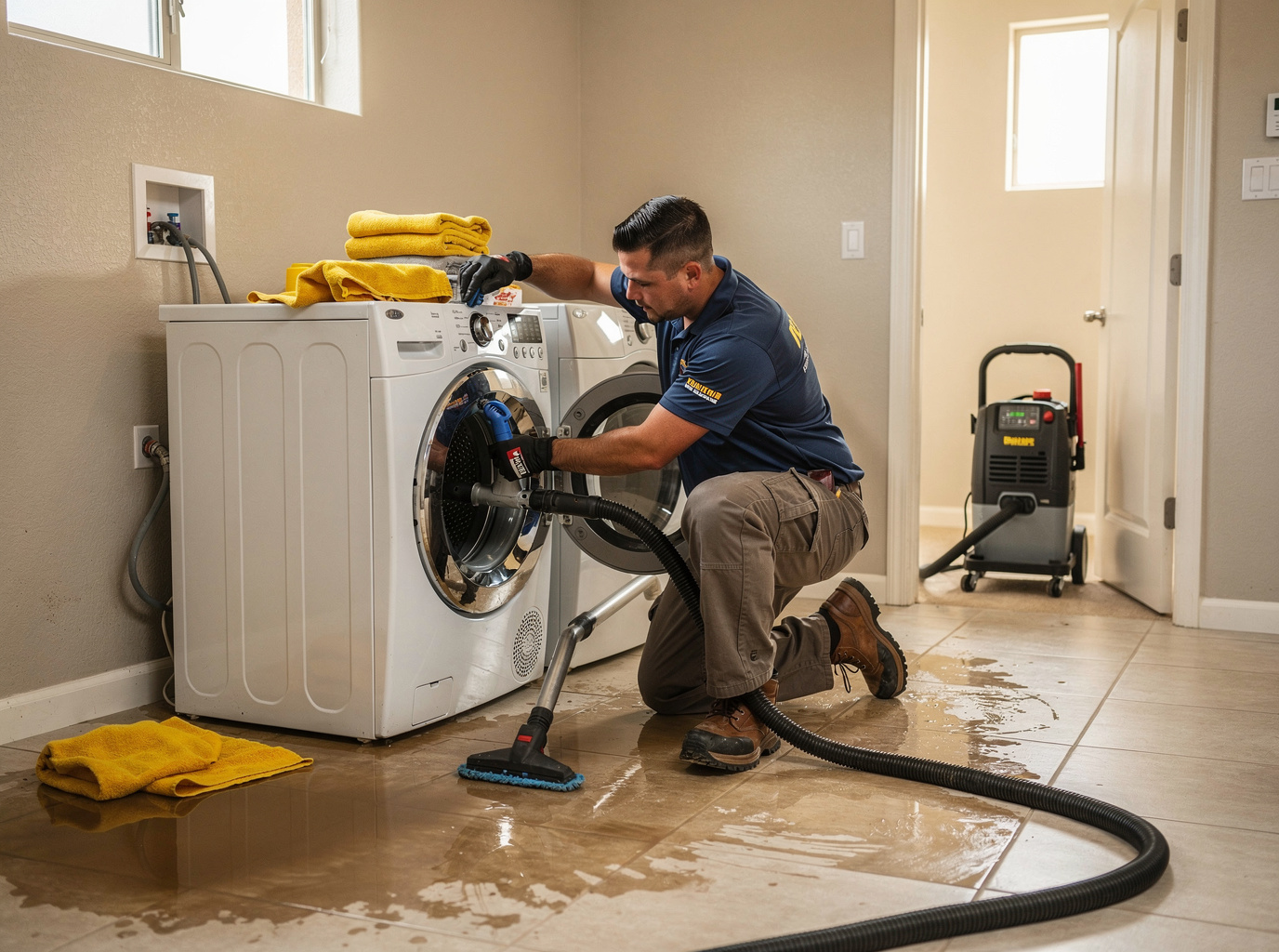 Washing Machine Leak Cleanup in Lubbock, TX